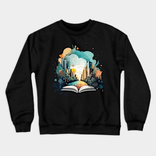 City out of book Crewneck Sweatshirt